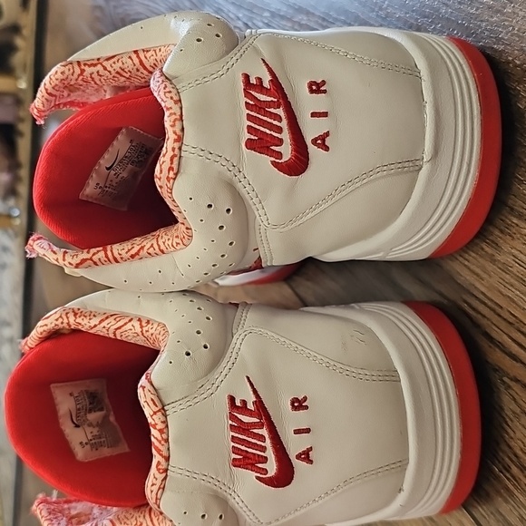 Nike, Red, Pippen, Sneakers, Active, Basketball, Casual, Men's, Flight, White, - Picture 6 of 14